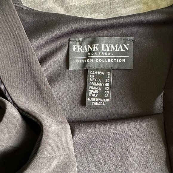 NEW Frank Lyman Design Collection Asymmetrical Sleeveless Top - Picture 2 of 7